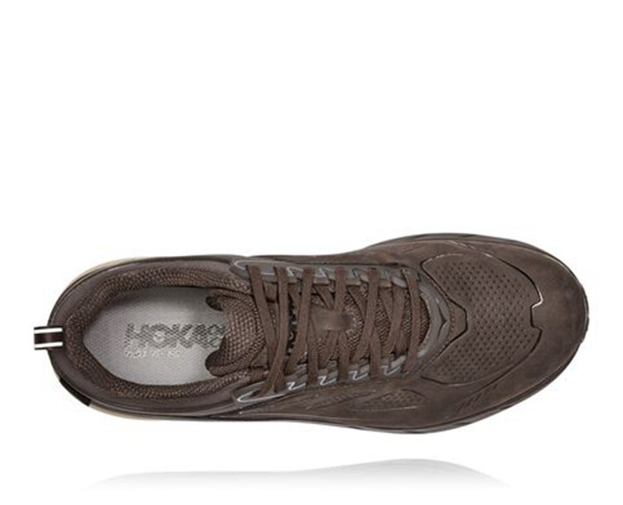 Zapatillas Trail Hoka One One Hombre - Challenger Bajas Gore-Tex - Marrones - UNX950872